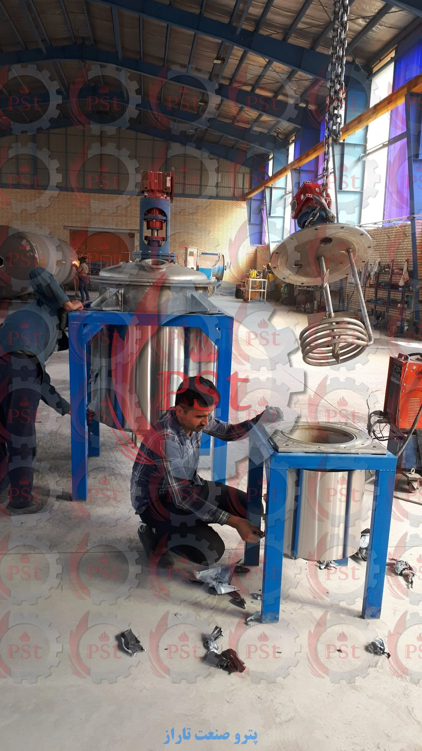 مراحل ساخت فرمانتور