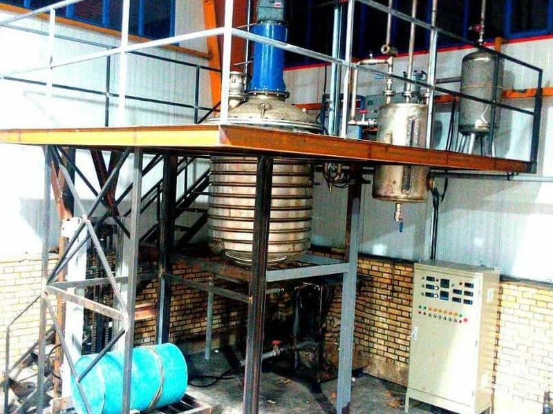 مواد اولیه رزین آلکید و تجهیزات مربوطه