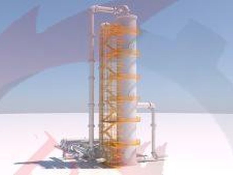 طر‌احی و ساخت برج تقطیر