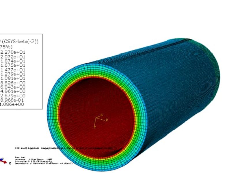 روش ساخت مخازن کروی و استوانه‌ای با مواد مدرج تابعی (FGM)