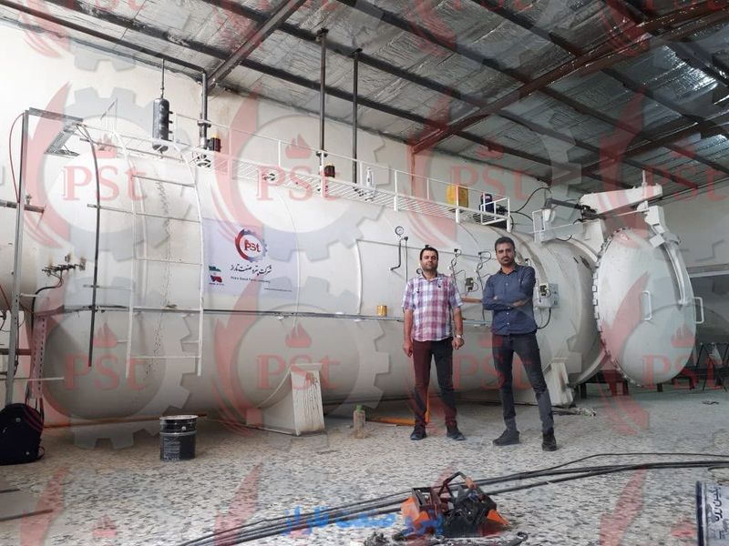 مراحل نصب و راه اندازی اتوکلاو صنعتی