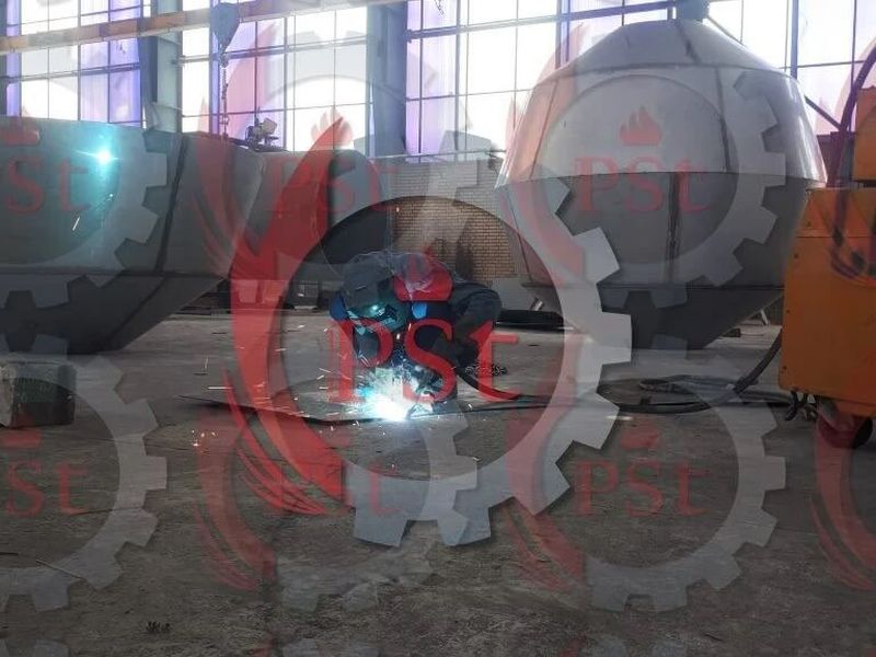 ساخت مخزن تحت فشار کروی فولادی