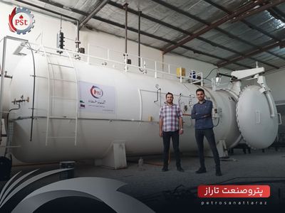 پروژه طراحی و ساخت اتوکلاو شیشه لمینت | پترو صنعت تاراز