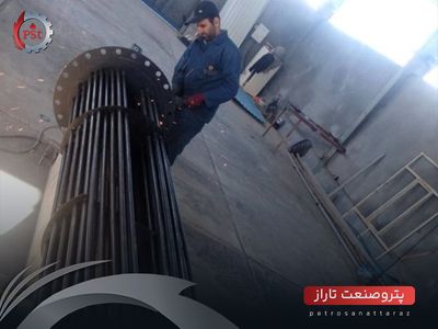 پروژه مبدل حرارتی پوسته و لوله