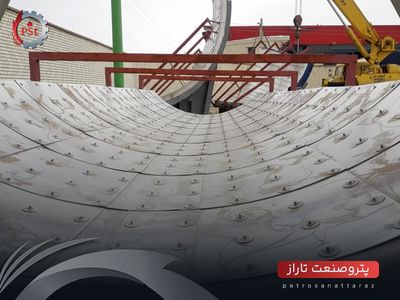 پروژه ساخت و پوشش اگزوزهای نیروگاهی