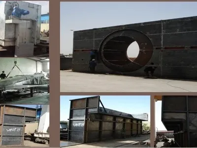 پروژه ساخت قطعات نیروگاهی AIR INTAKE