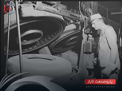 قراردادن تایر در قالب قبل از ولکانیزاسیون- پخت لاستیک