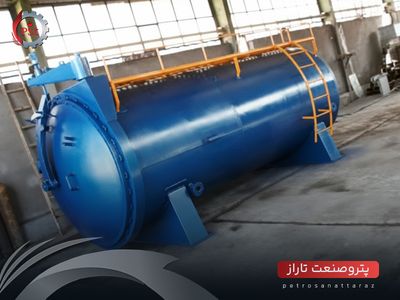 پروژه طراحی و ساخت اتوکلاو پخت لاستیک | پترو صنعت تاراز