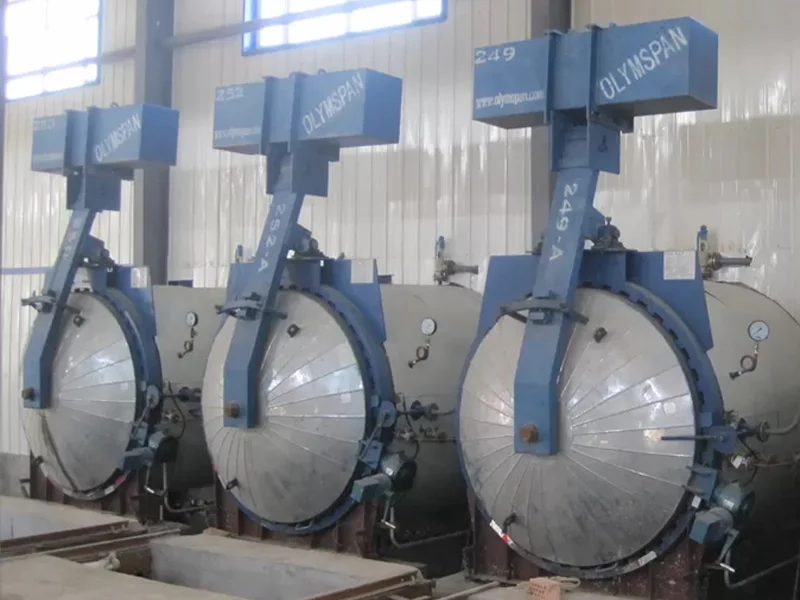 تجهیزات اتوکلاو خط تولید بلوکهای AAC