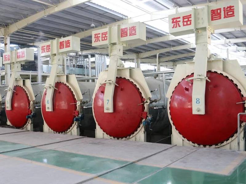 تکنولوژی پخت بخار اتوکلاوی در تولید بلوک هبلکس