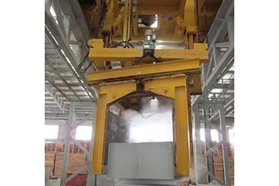 دستگاه جداکننده بلوکهای AAC برای تفکیک، نظمدهی و آمادهسازی بستهبندی