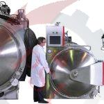 فرآیند دما و فشار در اتوکلاو.