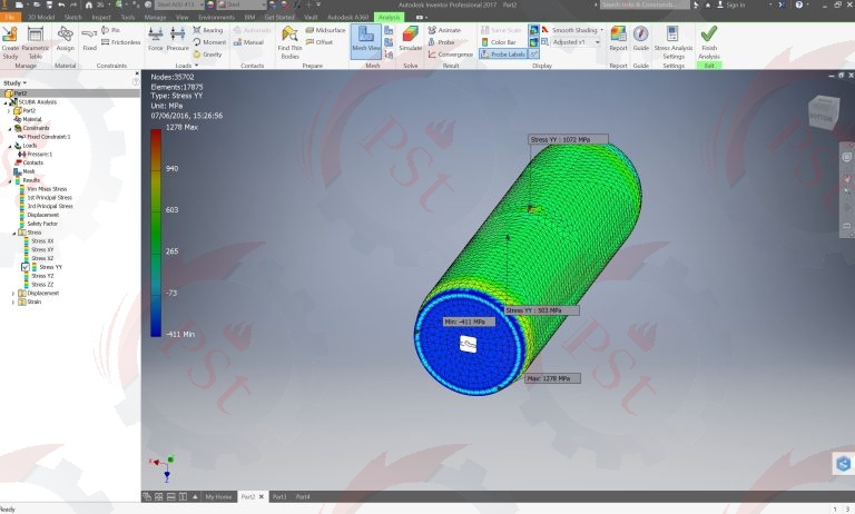 نرم‌افزار Autodesk Inventor برای طراحی سه‌بعدی قطعات، شبیه‌سازی و مدل‌سازی مکانیکی