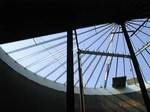 انواع سقف‌های مورداستفاده در مخازن ذخیره‌سازی سوخت پالایشگاهی