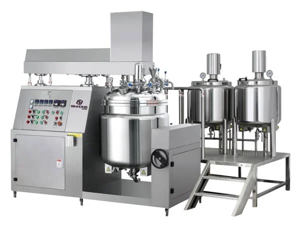 سیستم هموژنایزر با برش بالا تحت خلأ برای ایجاد امولسیونهای پایدار