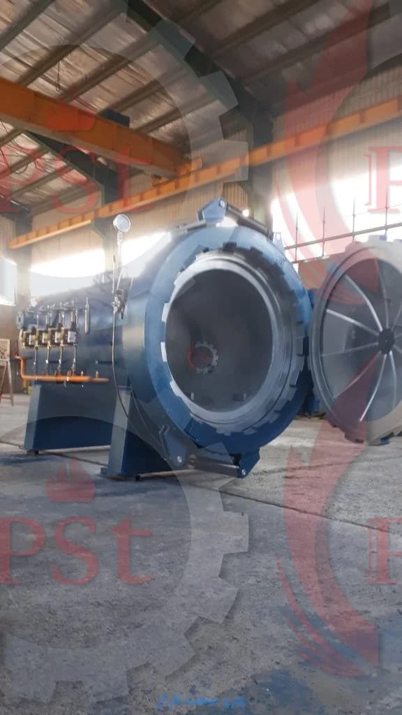 اتوکلاو صنعتی برای پخت، استریلسازی و فرآوری انواع مواد در کاربردهای مختلف