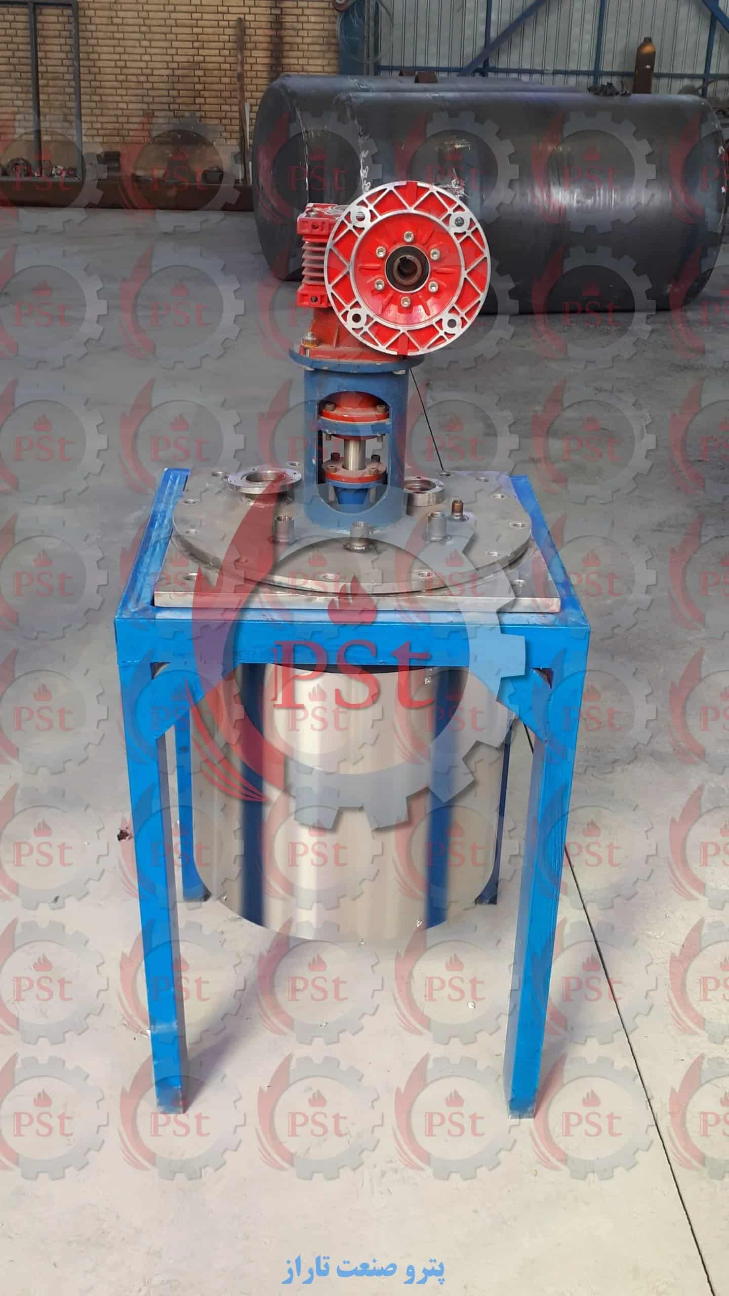 فرمانتور صنعتی استیل ضد زنگ.