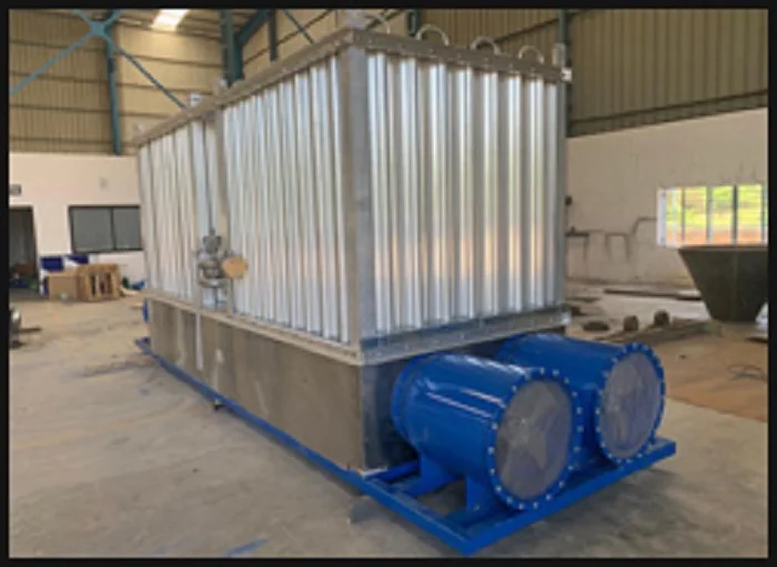 وپورایزر صنعتی با کمک فن.