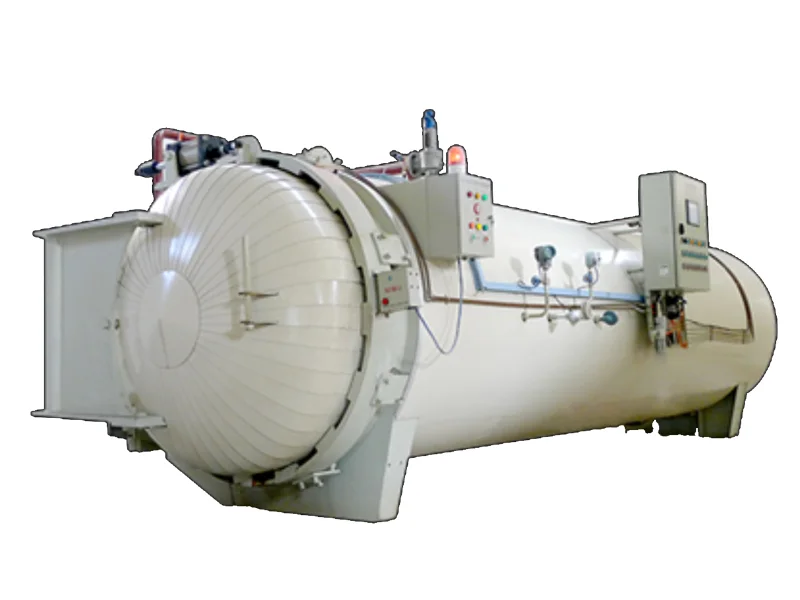 اتوکلاو صنعتی با ظرفیت بالا ساخت ایران برای تولیدات حجیم.