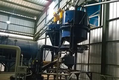 قیف توزین آهک و سیمان برای اندازهگیری دقیق و تغذیه یکنواخت مواد در خط تولید