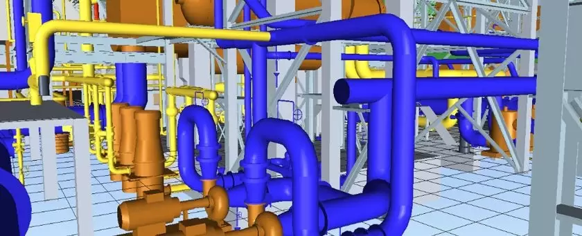 نرم‌افزار PDMS برای طراحی سه‌بعدی پایپینگ و مدل‌سازی تجهیزات صنعتی