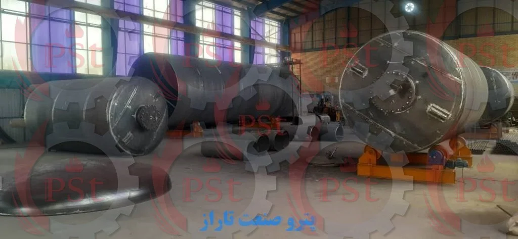 تولید و ساخت راکتورهای صنعتی در کارگاه پترو صنعت تاراز