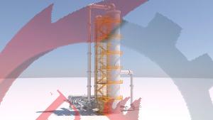 طراحی تخصصی برج تقطیر در صنایع پتروشیمی و فرآیندی