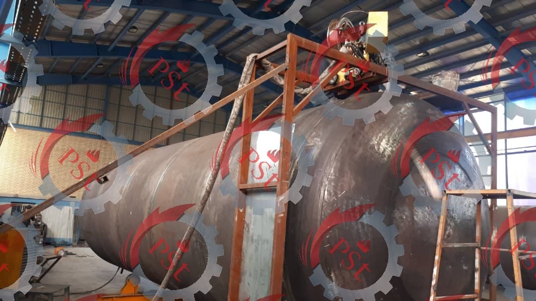 اورهال مخزن تحت فشار همراه با تقویت اتصالات و رفع نشتیها