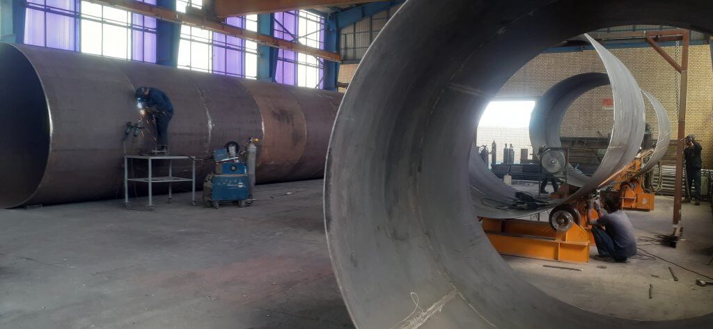 تأسیسات صنعتی و کارگاه ساخت راکتورهای تحت فشار