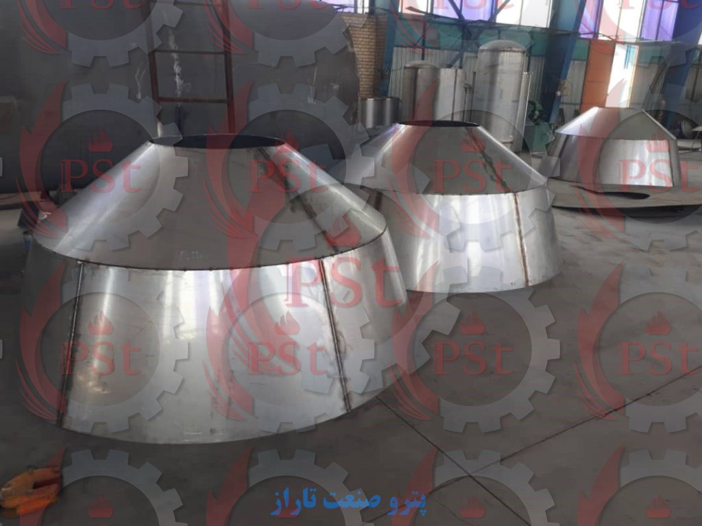 مخزن کروی برای ذخیره و مدیریت مواد نفتی و گازی پرفشار