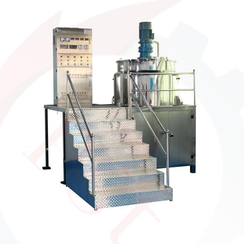 نمای کلی ساختار میکسر استیل ضد زنگ.