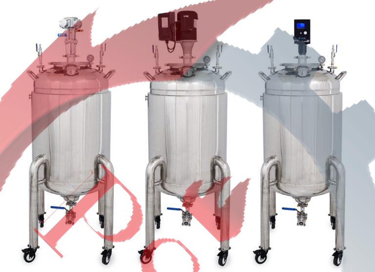 مخزن همزندار استیل ضدزنگ مناسب فرآیندهای مخلوطسازی