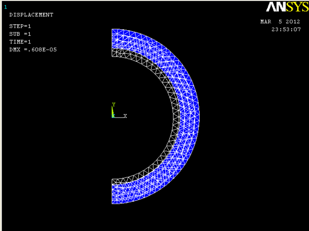 توزیع تنش در مخازن جدار ضخیم با استفاده از روابط لامه